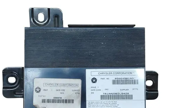 Fiat Freemont Sound amplifier 05064947AN 5064947AN 05064947AK