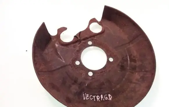 Opel Vectra C Rear brake disc plate dust cover 