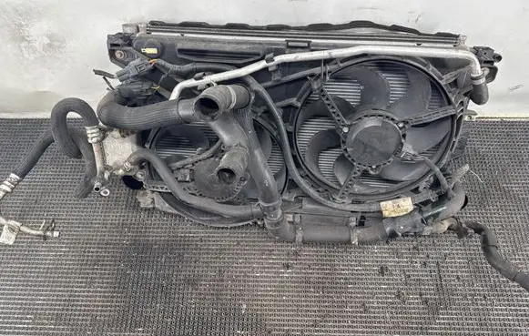 Ford Galaxy Radiator set HG9H19710CA E1G36K775JA E1G38C607AA