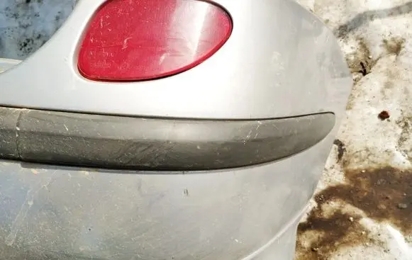 Nissan Almera Tino Rear bumper trim bar molding 
