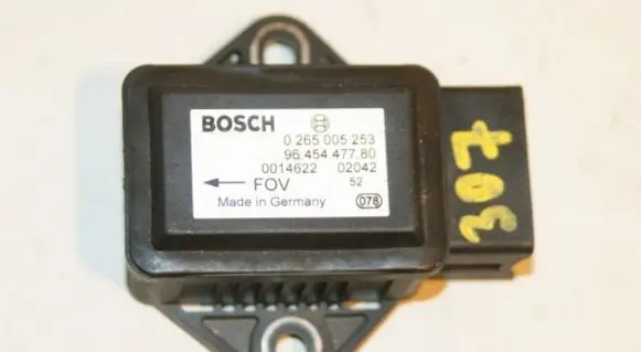 Peugeot 307 ESP acceleration yaw rate sensor 9645447780