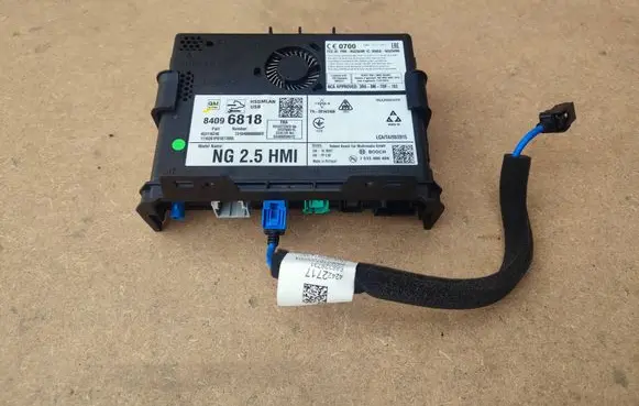 Opel Mokka X GPS navigation control unit/module 84096818