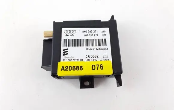 Audi Q5 SQ5 8R Auxiliary heating control unit/module 8K0963271