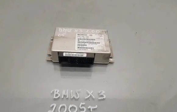 BMW X3 E83 Other control units/modules