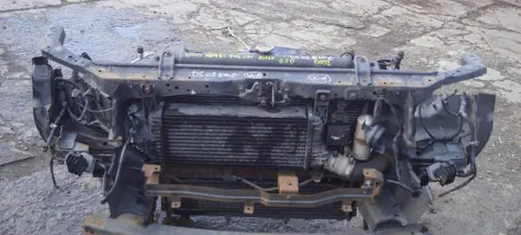 Nissan Navara D40 Radiator support slam panel 