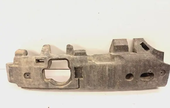 Front bumper foam support bar
