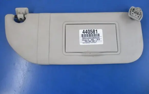 Citroen C3 Sun visor