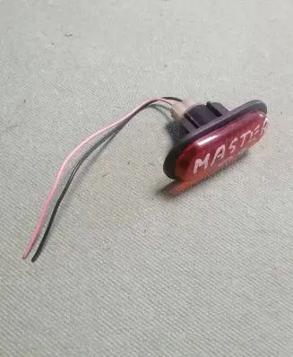 Renault Master II Front fender indicator light 7700847333