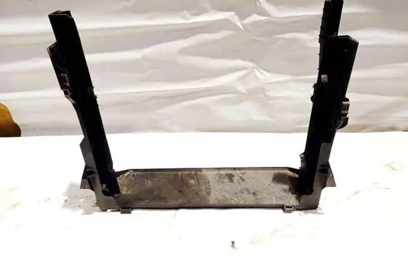 BMW X5 E70 Radiator support slam panel 7533538