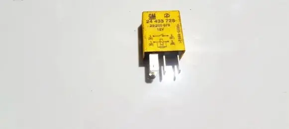 Opel Zafira A Other relay 24433728 29200076