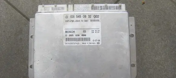 Mercedes-Benz E W210 ESP (stability system) control unit 0315450832 0265109499