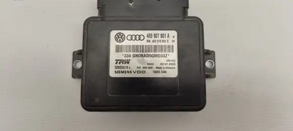 Audi A8 S8 D3 4E Hand brake control module 4E0907801A