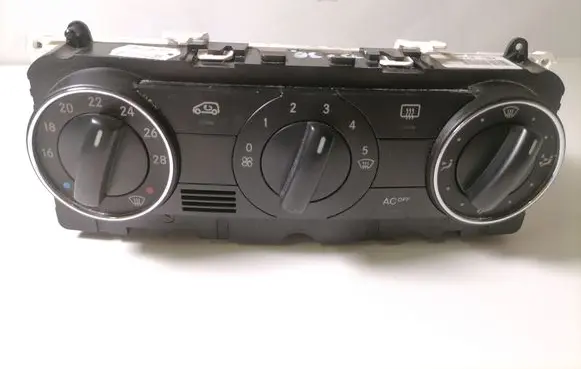 Mercedes-Benz A W169 Air conditioner control unit module A1698301385