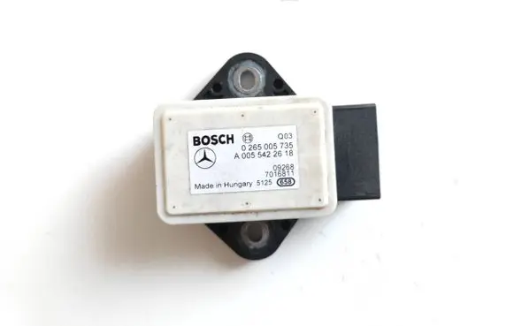 Mercedes-Benz E W211 ESP acceleration yaw rate sensor A0055422618 0265005735 7016811