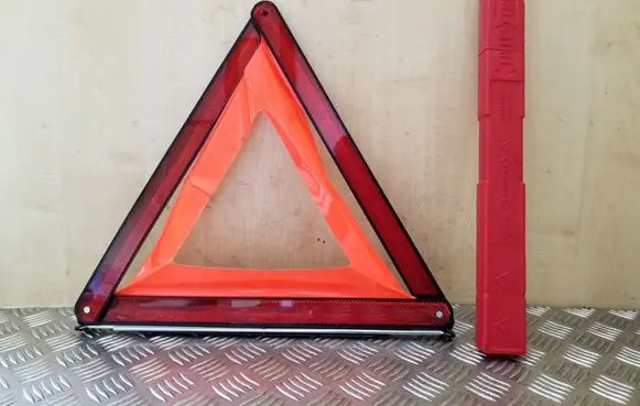 Emergency warning sign