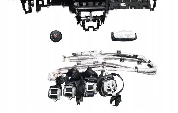 Porsche Cayenne (9Y0 9Y3) Airbag set with panel 9Y0880204D