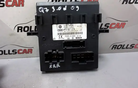 Audi Q7 4L Comfort/convenience module 4F0910279R 4F0907279 F005V00980