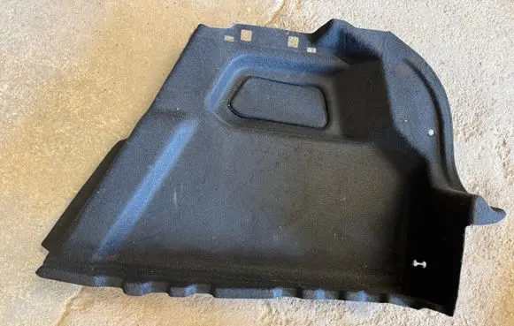 Opel Corsa F Trunk/boot side trim panel 39196886