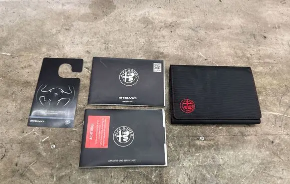 Alfa Romeo Stelvio Owners service history hand book 
