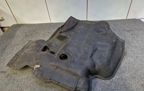 Heat shield in engine bay