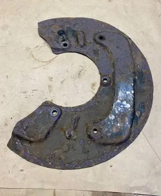 Mercedes-Benz GL X164 Front brake disc dust cover plate 