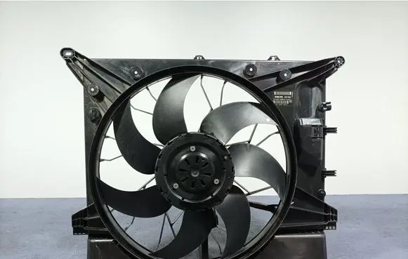 Electric radiator cooling fan