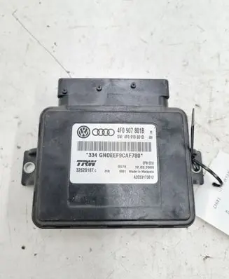 Audi A6 S6 C6 4F Hand brake control module 4F0907801B 4F0910801D