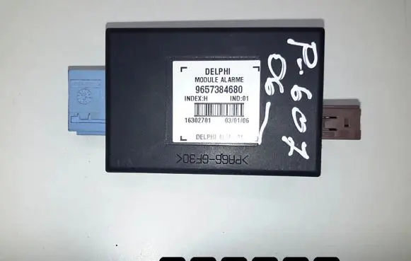 Peugeot 607 Alarm control unit/module 9657384680