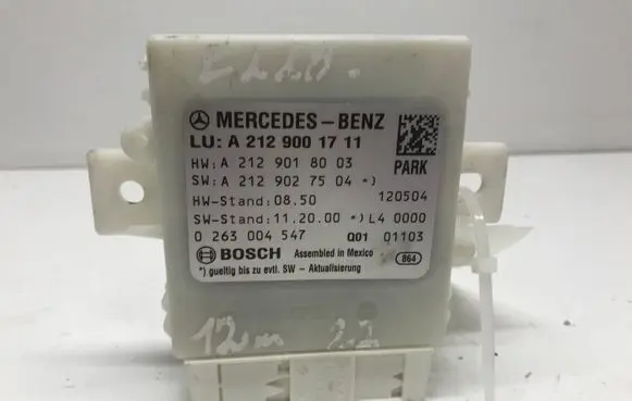 Mercedes-Benz E W212 Parking PDC control unit/module A2129001711 A2129018003