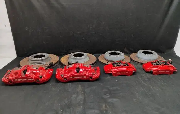 Porsche 718 Cayman 982 982c Brake discs and calipers set 