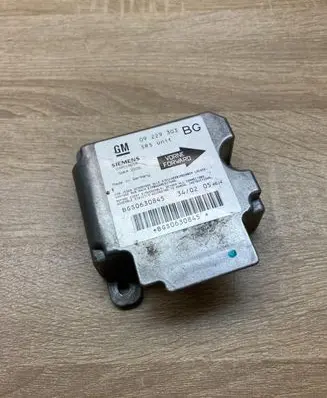 Opel Zafira A Airbag control unit/module 09229303