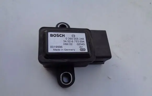 ESP acceleration yaw rate sensor