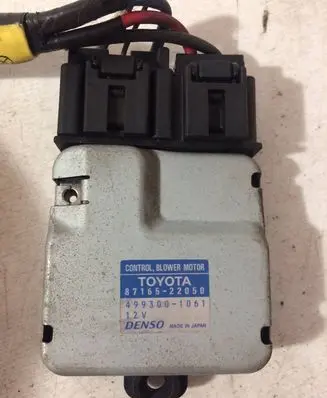 Lexus IS 200-300 Heater blower motor/fan resistor 8716522050 4993001061