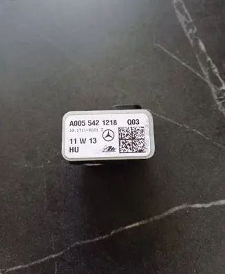 Airbag deployment crash/impact sensor