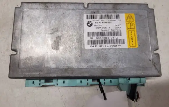 BMW 5 E60 E61 Airbag control unit/module 532221851 028808605 65776946384