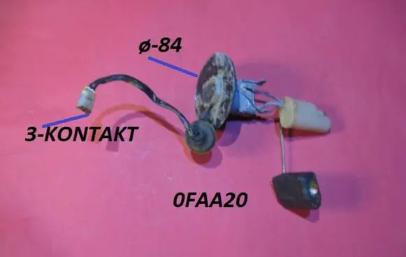 Hyundai Lantra I Fuel level sensor 0FAA20