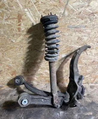 Jaguar XF X250 Rear shock absorber with coil spring Kas256