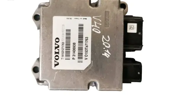 Volvo V40 Airbag control unit/module 31406938 V0153TA71763 T1441531271763