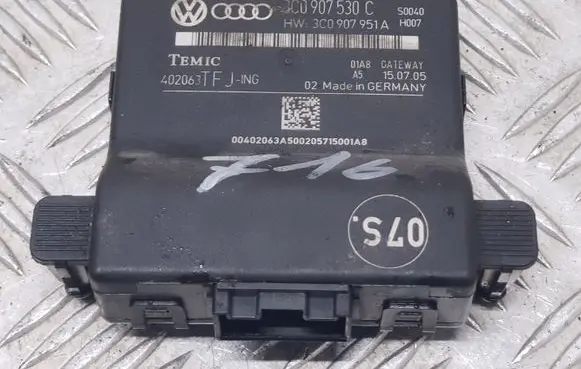 Volkswagen PASSAT B6 Gateway control module 3C0907530C