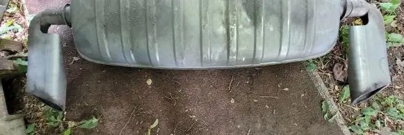 Porsche Cayenne (9PA) Muffler/silencer 