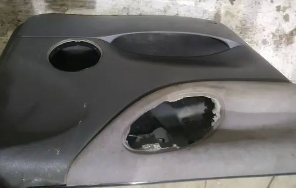Volkswagen Sharan Front door card panel trim 
