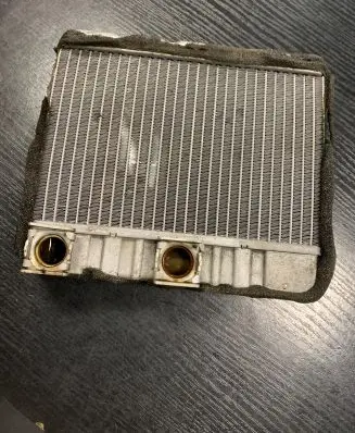 Heater blower radiator