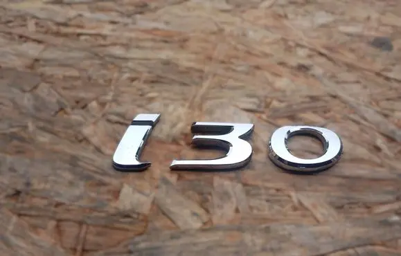 Hyundai i30 Rear loading door model letters
