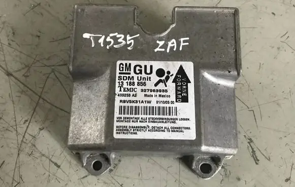 Opel Zafira B Airbag control unit/module 13188856