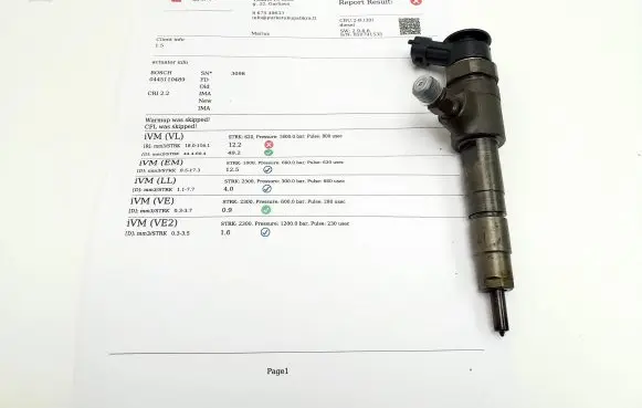 Ford Kuga II Fuel injector CV6Q9F593AA 0445110489