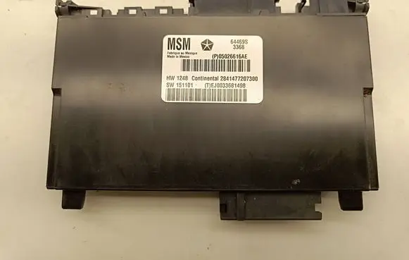 Dodge Durango Seat control module 05026616AE EJ0033681498 2841477207300
