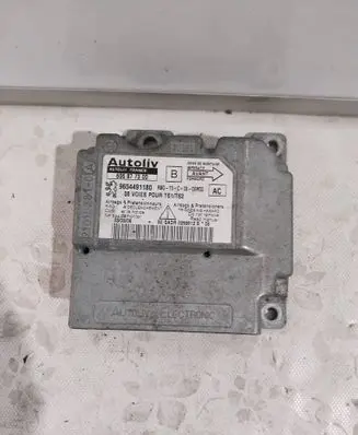 Peugeot 307 Airbag control unit/module 606877300 9655491180