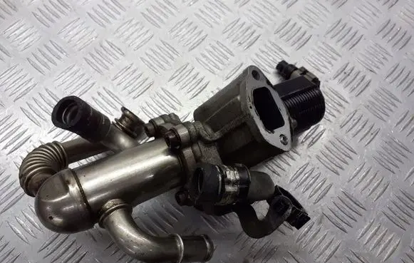 Opel Corsa D EGR valve cooler 55197846