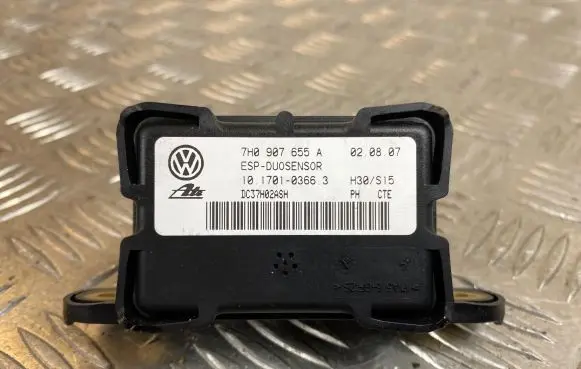 Volkswagen Golf V ESP acceleration yaw rate sensor 7H0907655A 10170103663 DC37H02ASH