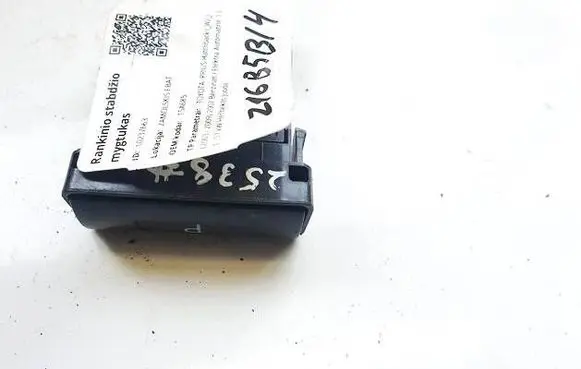 Toyota Prius (XW20) Hand parking brake switch 15A685